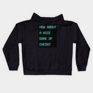 How about a nice game of chess? Kids Hoodie